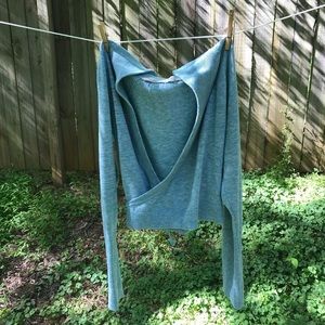 Athleta Ballerina “Wrip Wrap” Sweater